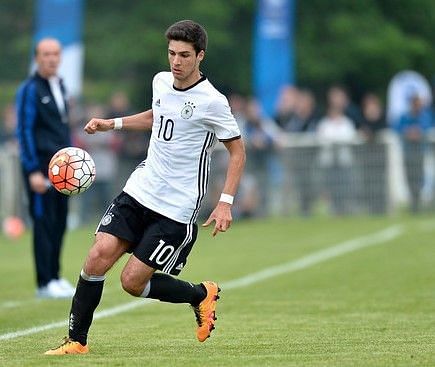 Elias Abouchabaka had a very technical game in midfield playing a central role
